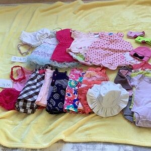 Baby Spring/Summer Clothing Bundle 3-6M